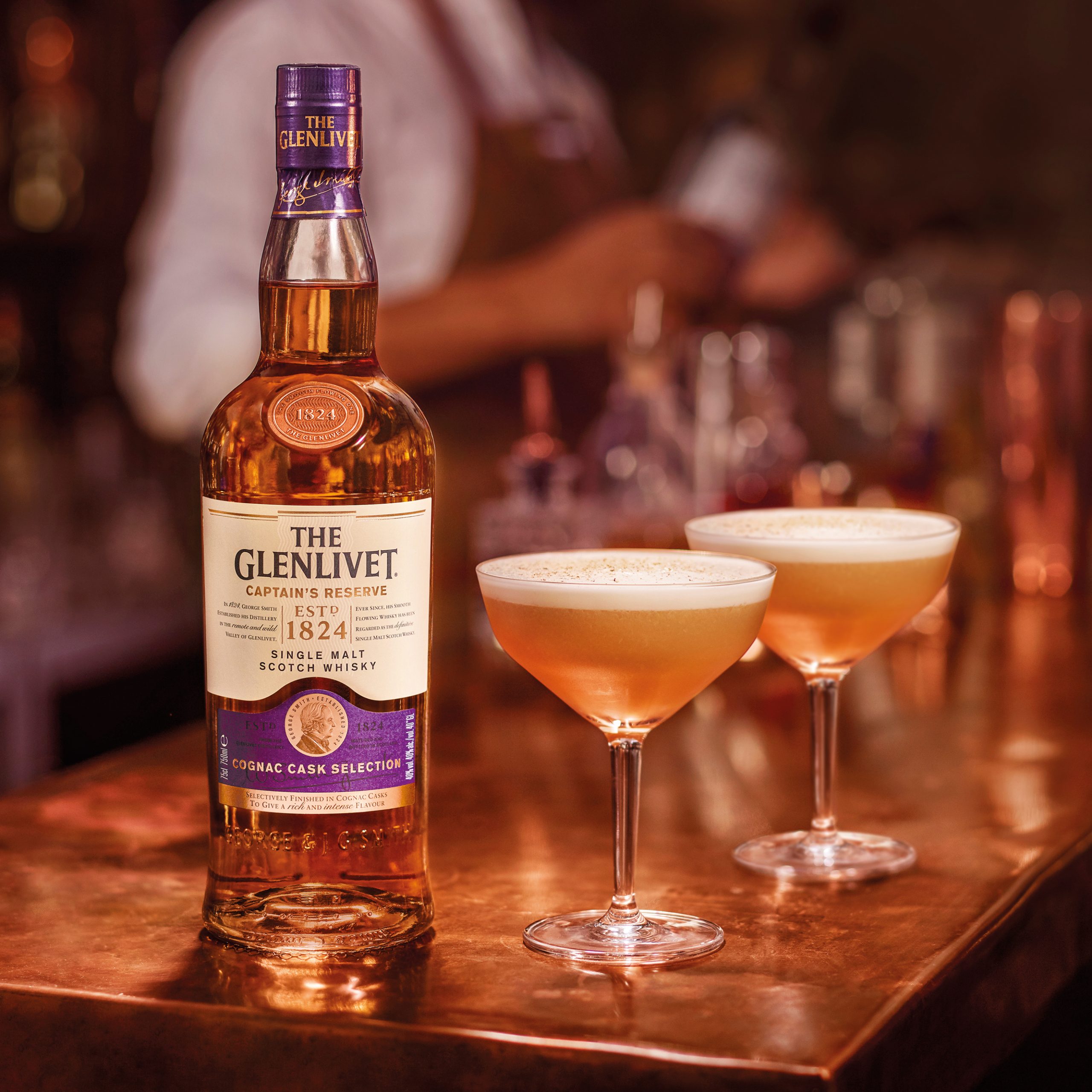 the glenlivet sherry sidekick whisky cocktail drink recipe