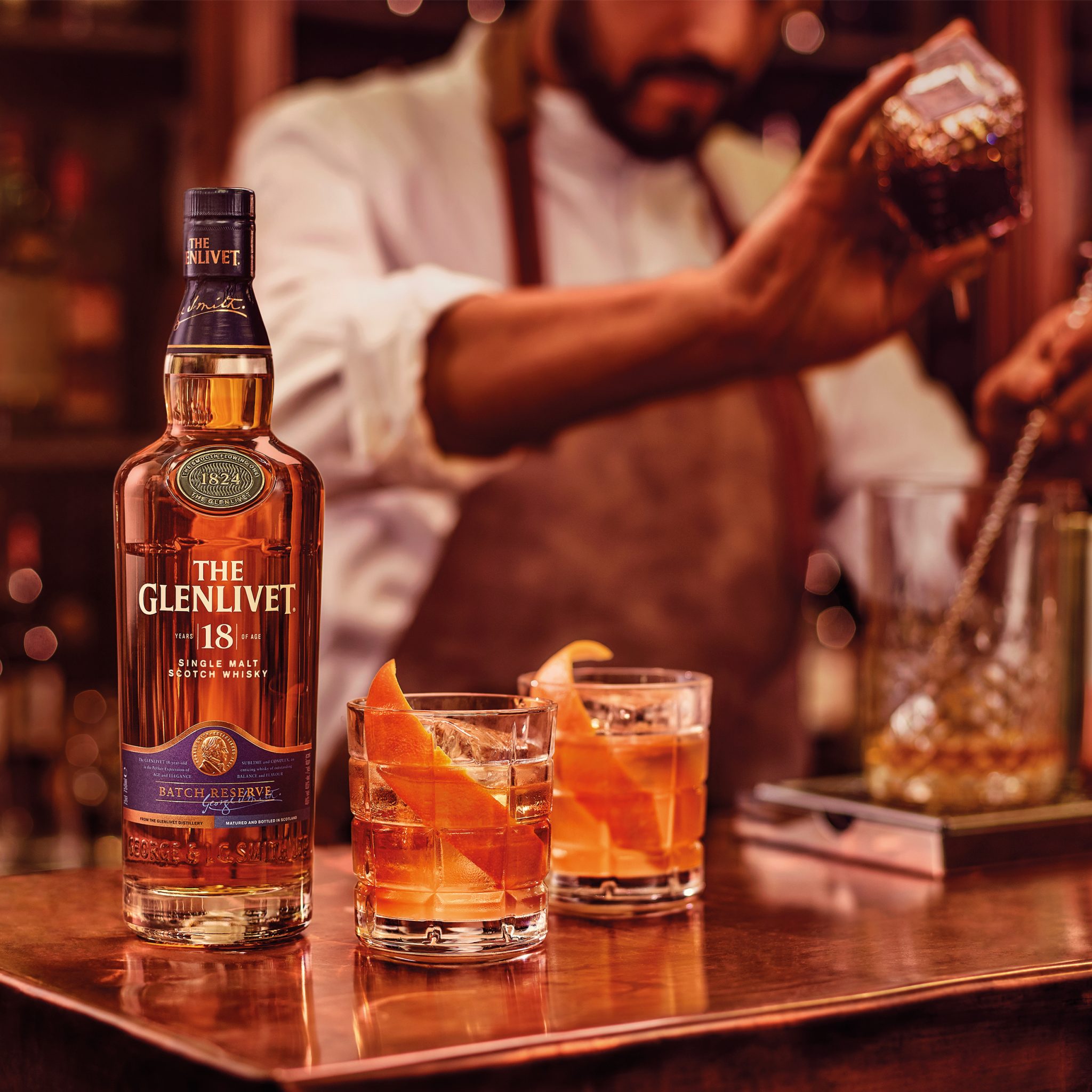 The Glenlivet 18 Year Old Ultimate Old Fashioned Whisky Cocktail
